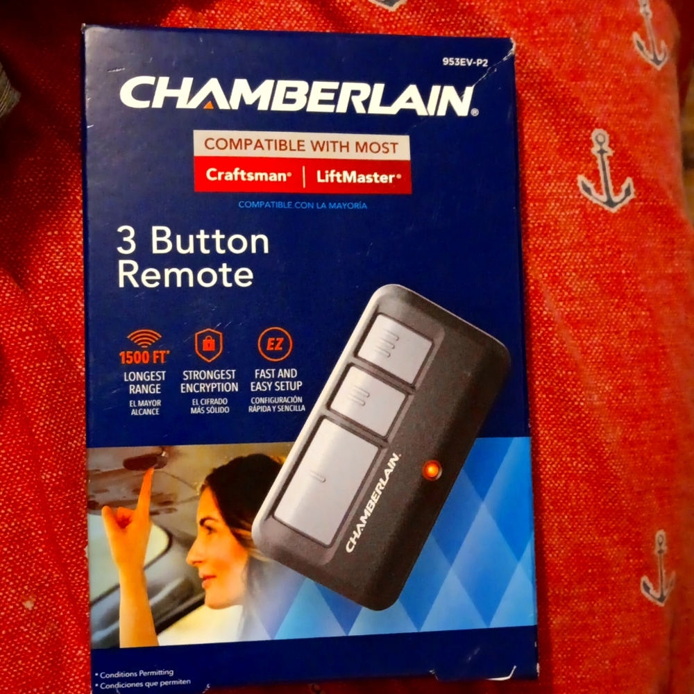 Chamberlain 3 Button Garage Remote